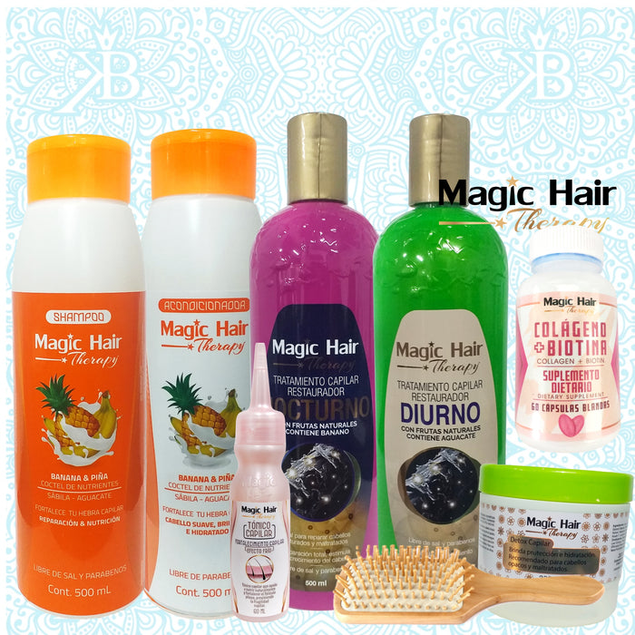 Magic Hair | Kit Ultra Gold Premium Anticaida | Obsequio Tónico Capilar